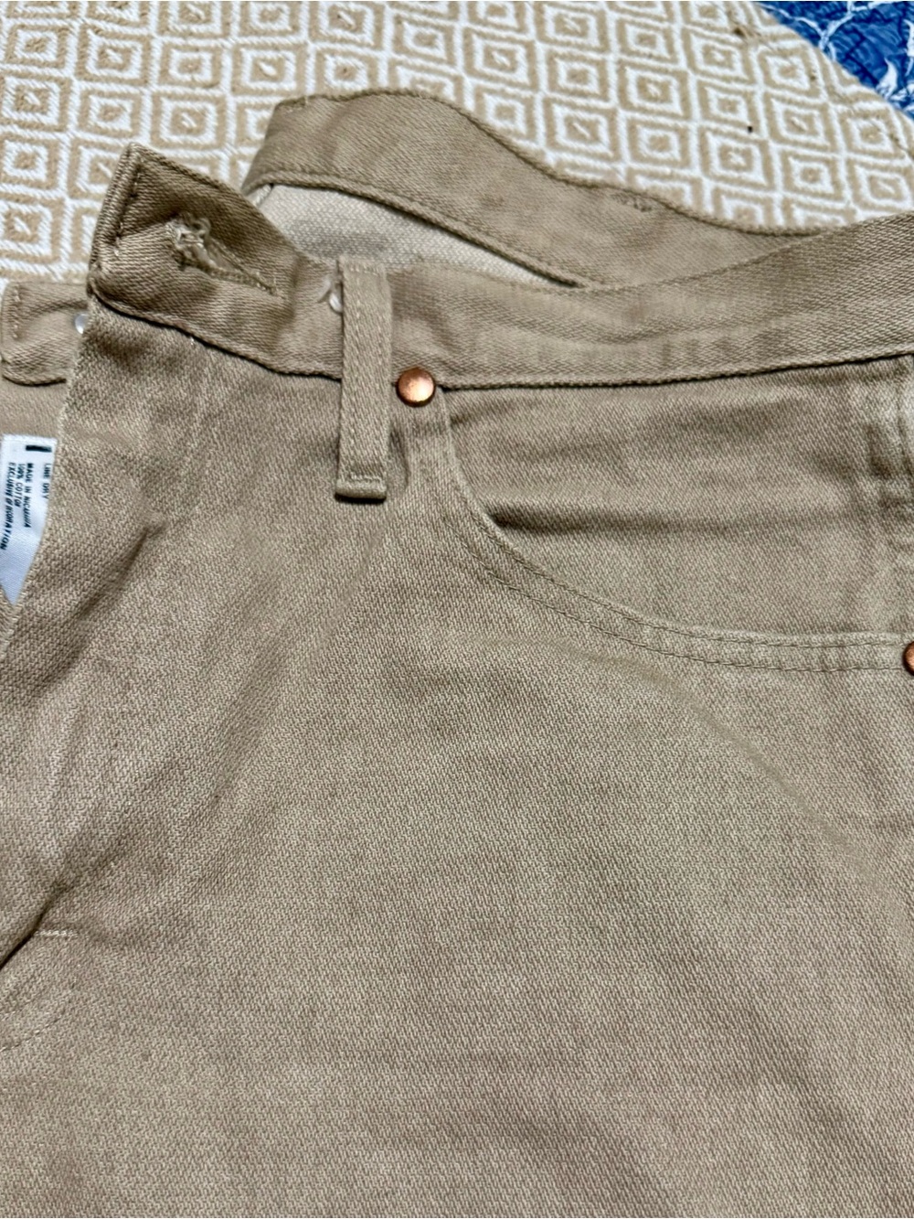 Wrangler Men's Classic Cowboy Cut Khaki Pants 30x32 - Picture 5 of 5